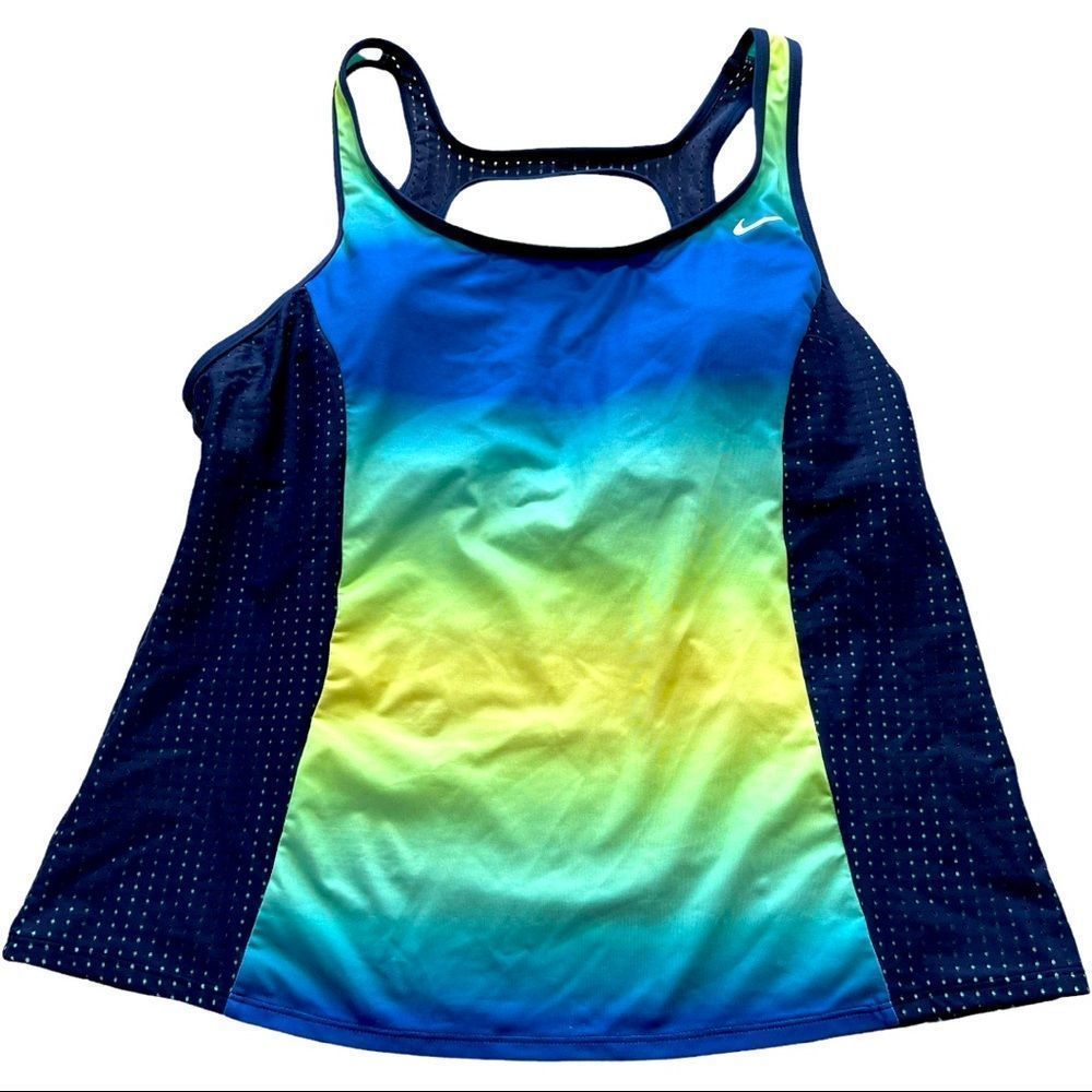 Nike Mesh & Ombré Tank Top Sz XL